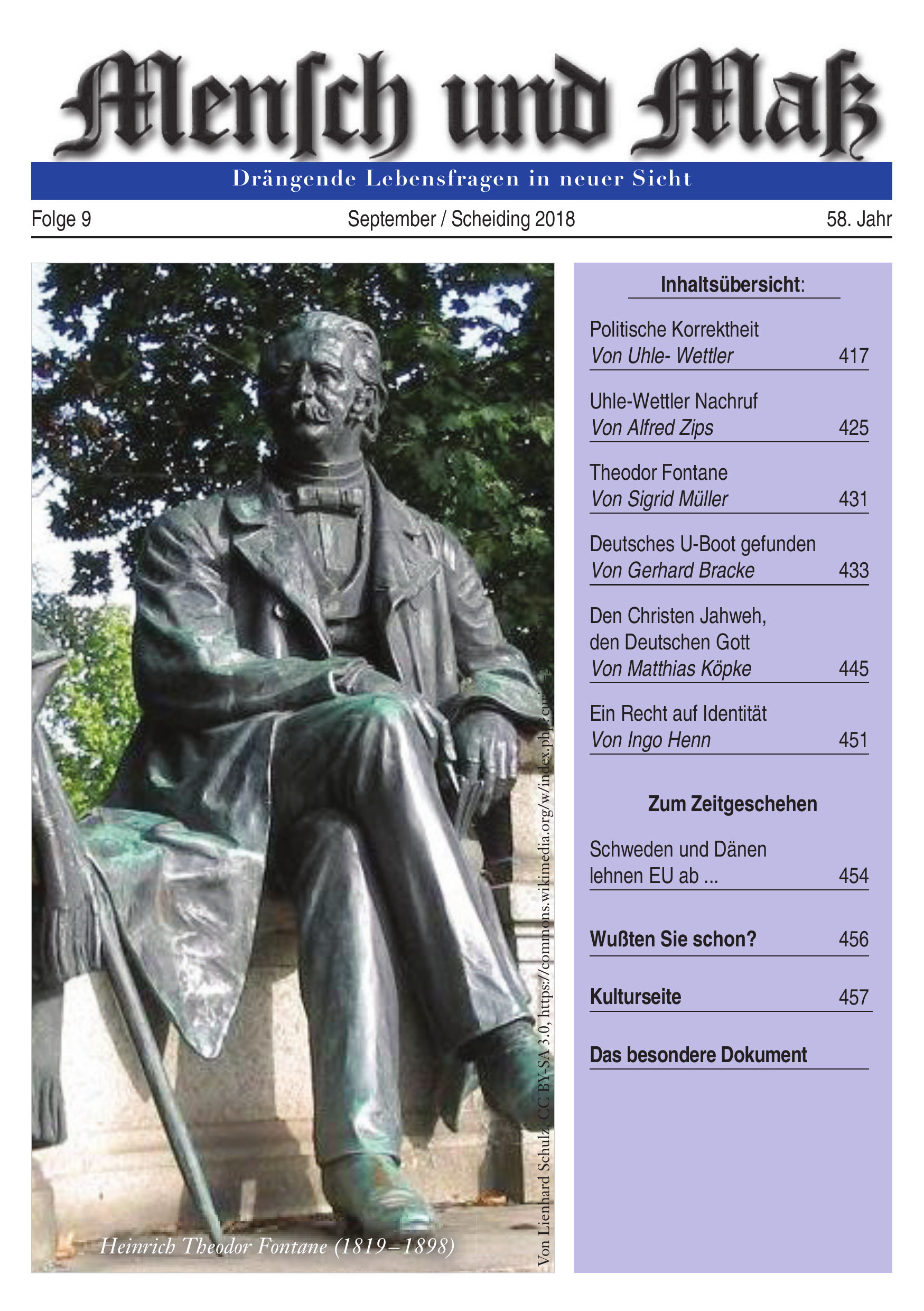 2018/09 Mensch und Maß