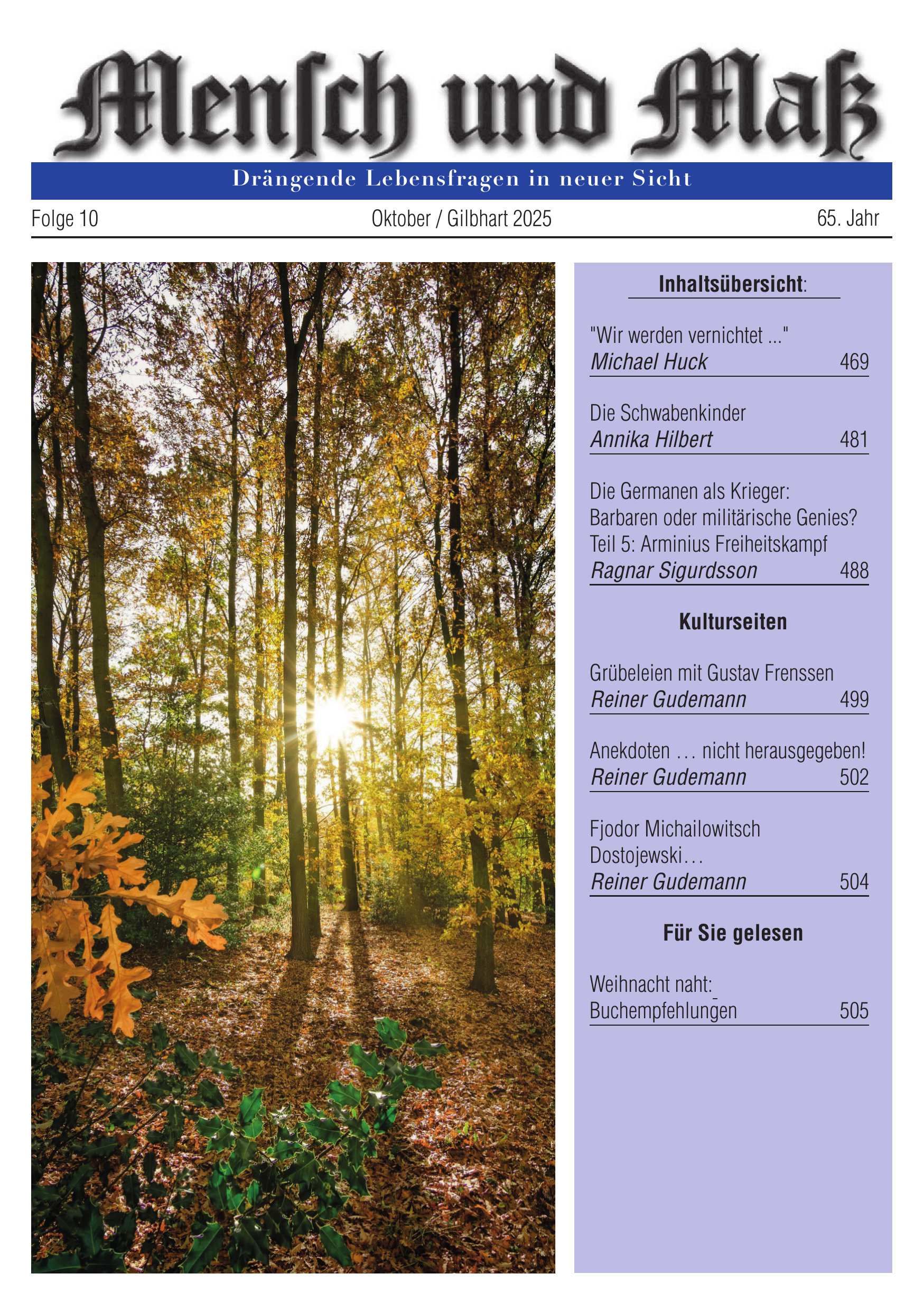 2025/10 Mensch und Maß