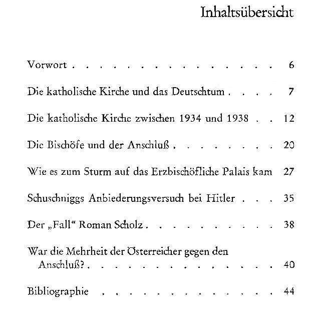 Braun, Otto: Die katholische Kirche und der Anschluß Österreichs an das deutsche Reich Braun, Otto: Die katholische Kirche und der Anschluß Österreichs an das deutsche Reich
