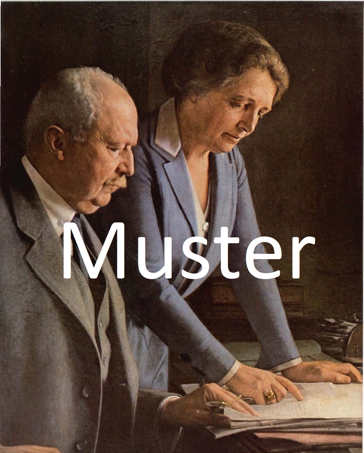 Ludendorff, Erich und Mathilde: 09.04.1935 Bild zum 70. Geburtstag E. Ludendorffs Ludendorff, Erich und Mathilde: 09.04.1935 Bild zum 70. Geburtstag E. Ludendorffs