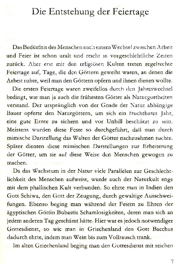 Braun, Otto: Feiertage und Jahresfeste Braun, Otto: Feiertage und Jahresfeste
