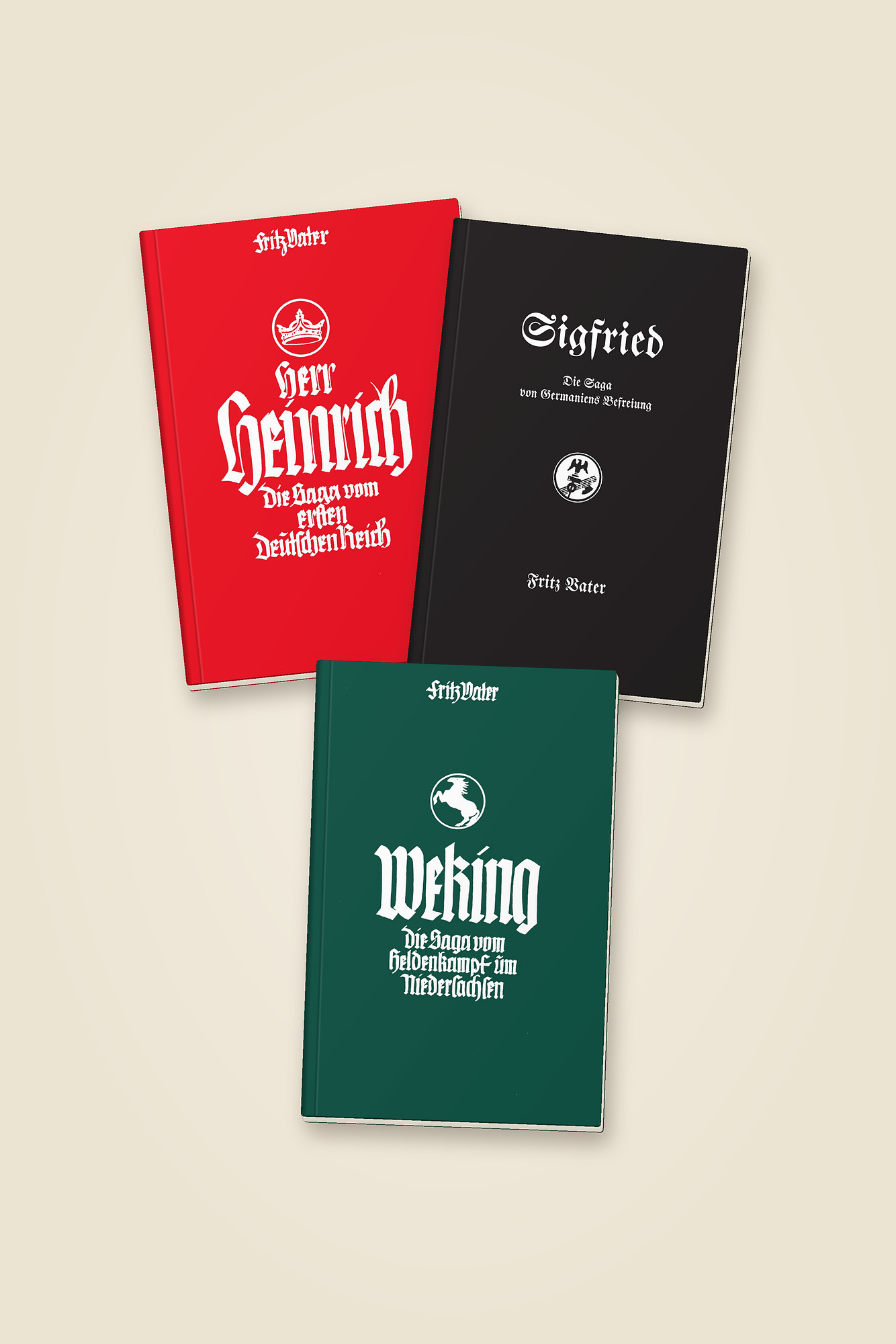 Vater, Fritz: Saga-Trilogie (Set mit 3 Bänden)