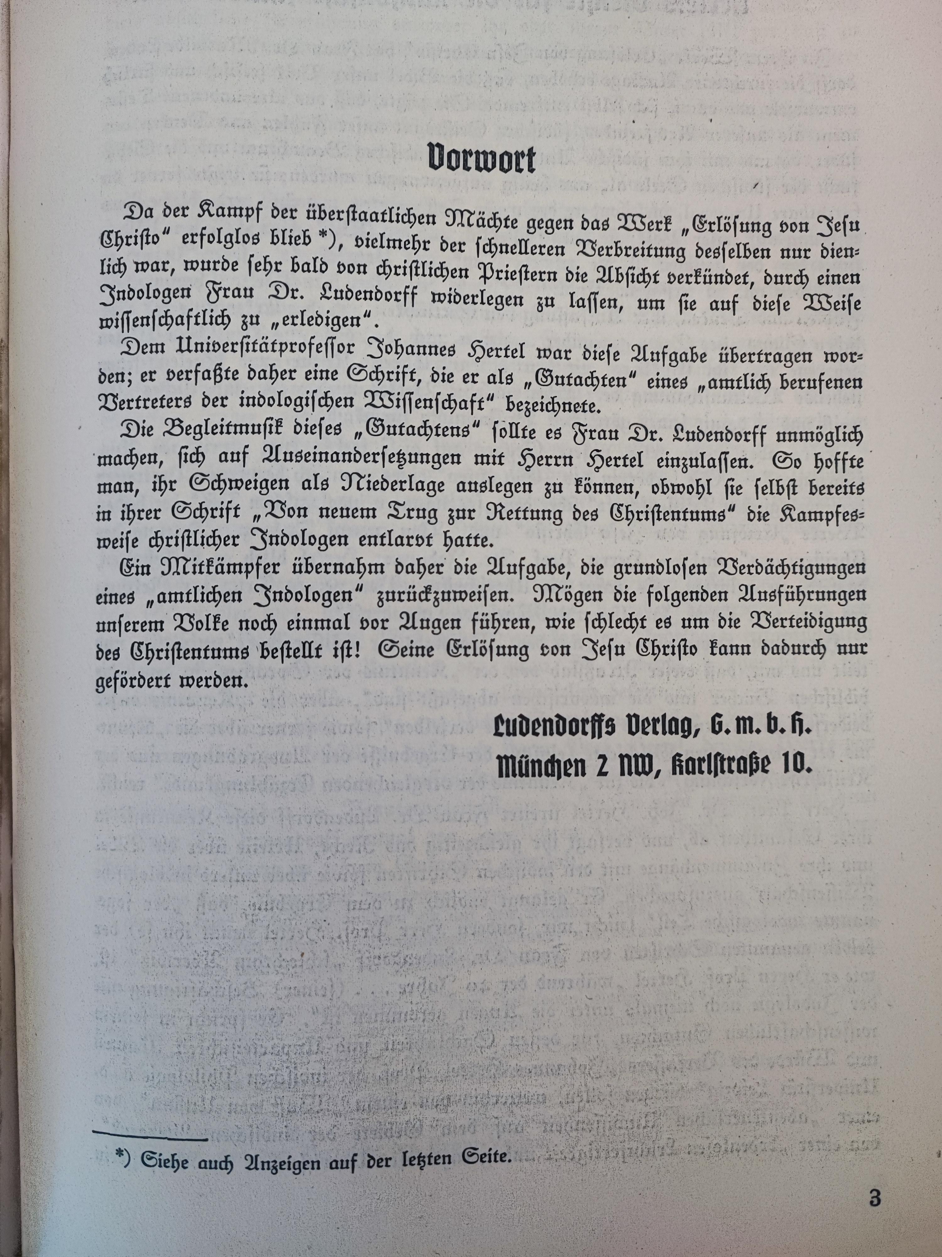 Schulz, Ernst: Amtliche Wissenschaft im Zeichen des Kreuzes