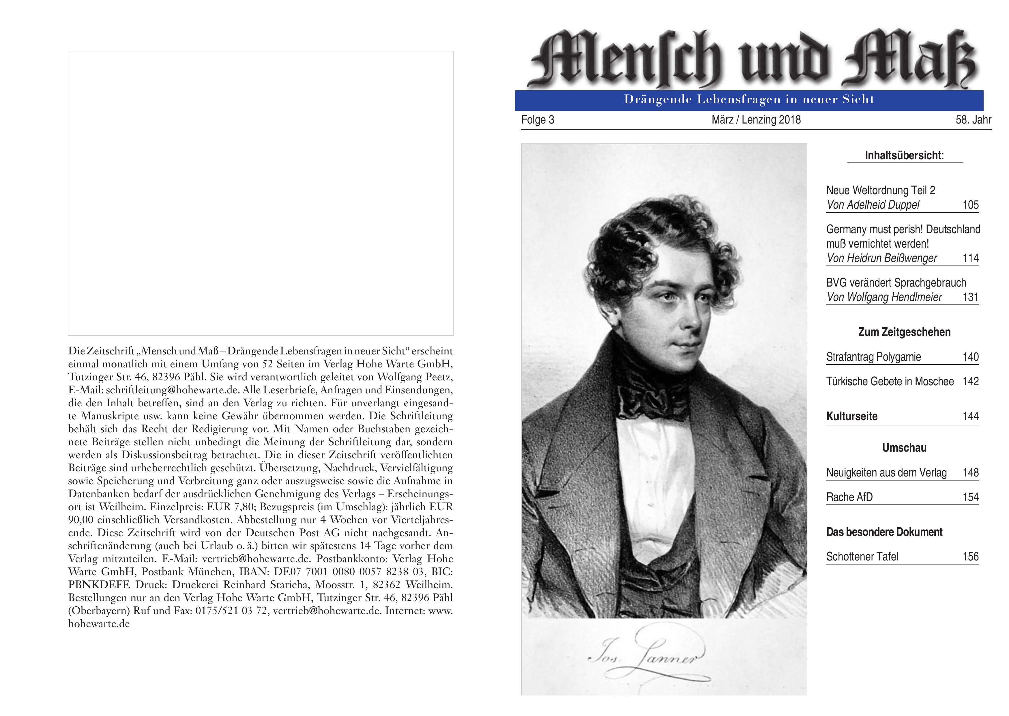 2018/03 Mensch und Maß