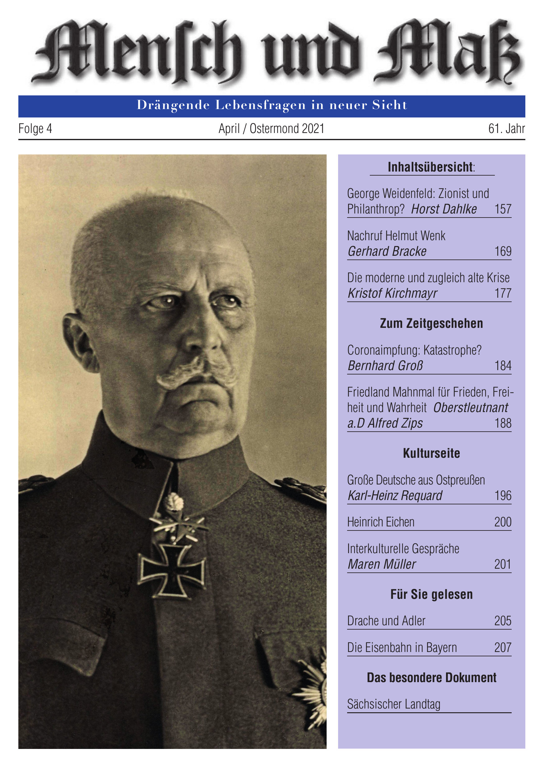 2021/04 Mensch und Maß