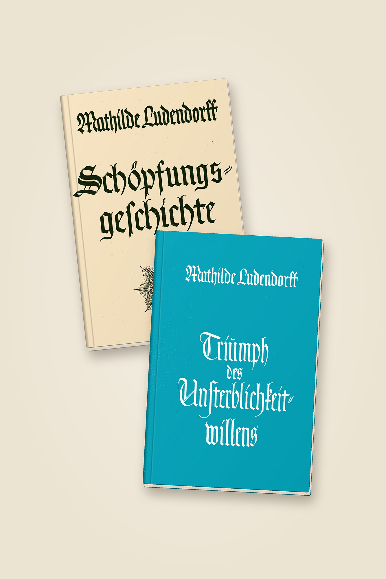 Ludendorff, Mathilde: Die beiden ersten Grundwerke (Set mit 2 Bänden) Ludendorff, Mathilde: Die beiden ersten Grundwerke (Set mit 2 Bänden)