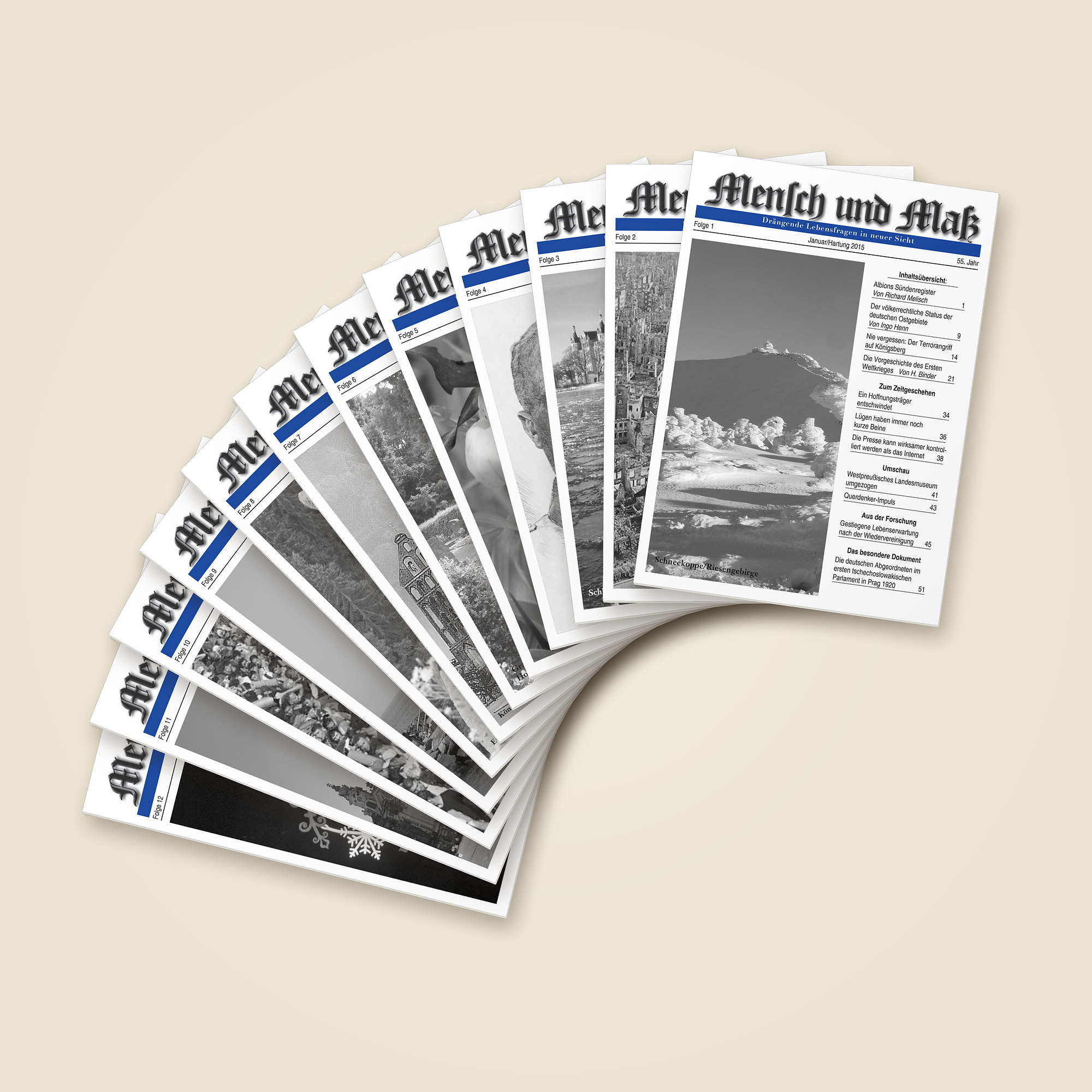 Jahrgang 2015 Mensch und Maß (12 Hefte als PDF)