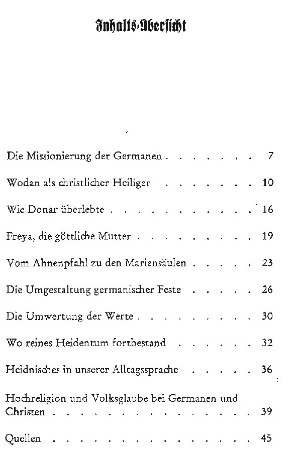 Braun, Otto: Germanische Götter, christliche Heilige