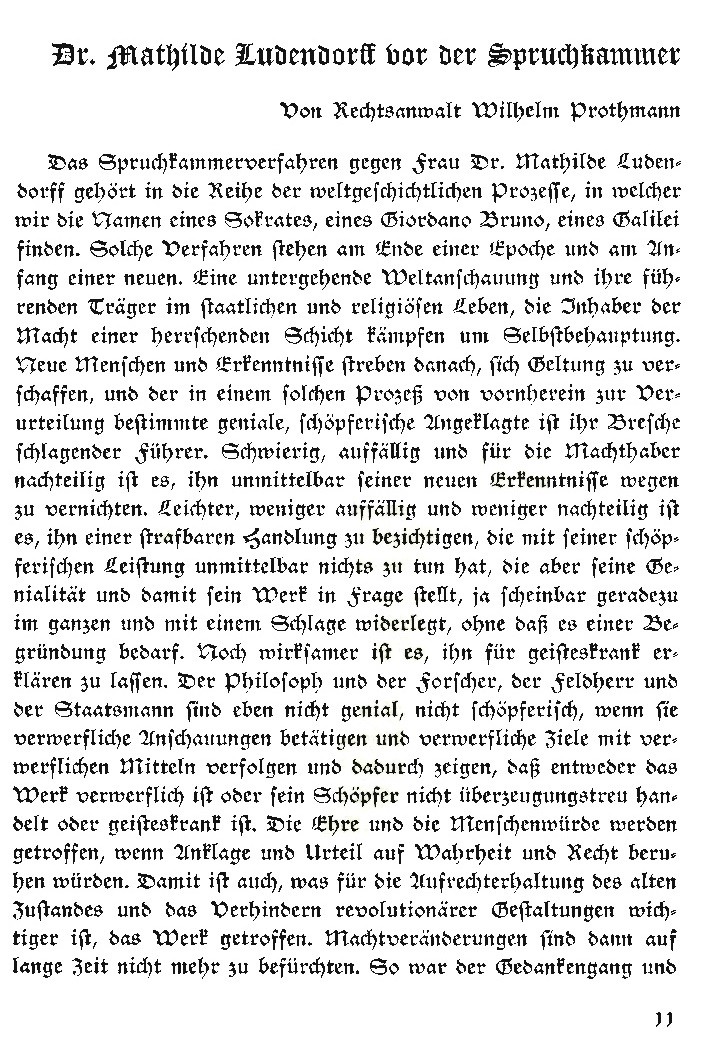 Bund für Gotterkenntnis (Hrsg): Festschrift zum 80.Geburtstag Mathilde Ludendorffs Bund für Gotterkenntnis (Hrsg): Festschrift zum 80.Geburtstag Mathilde Ludendorffs