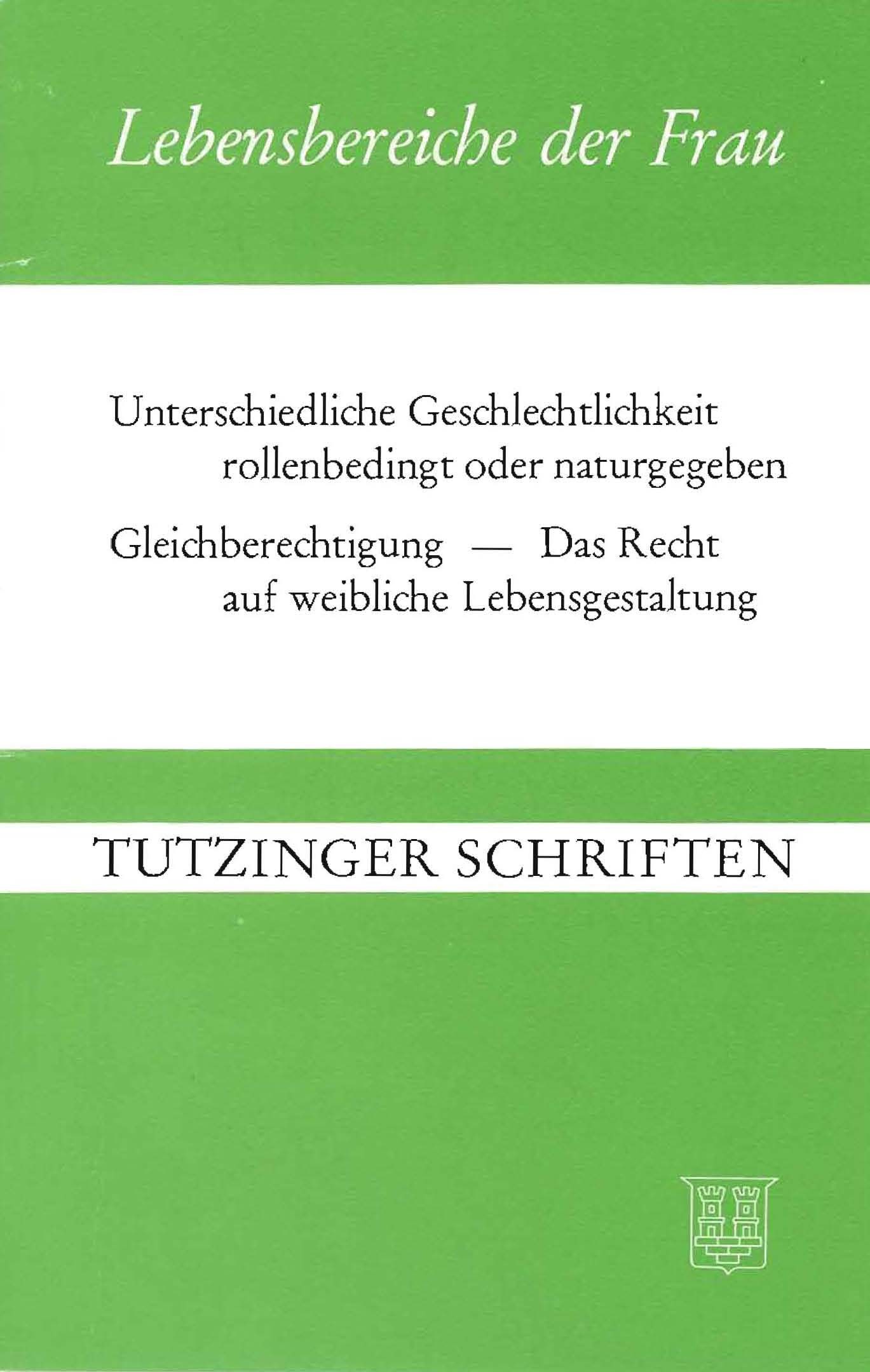 Knuth, Hagner-Freymark: Lebensbereiche der Frau Knuth, Hagner-Freymark: Lebensbereiche der Frau