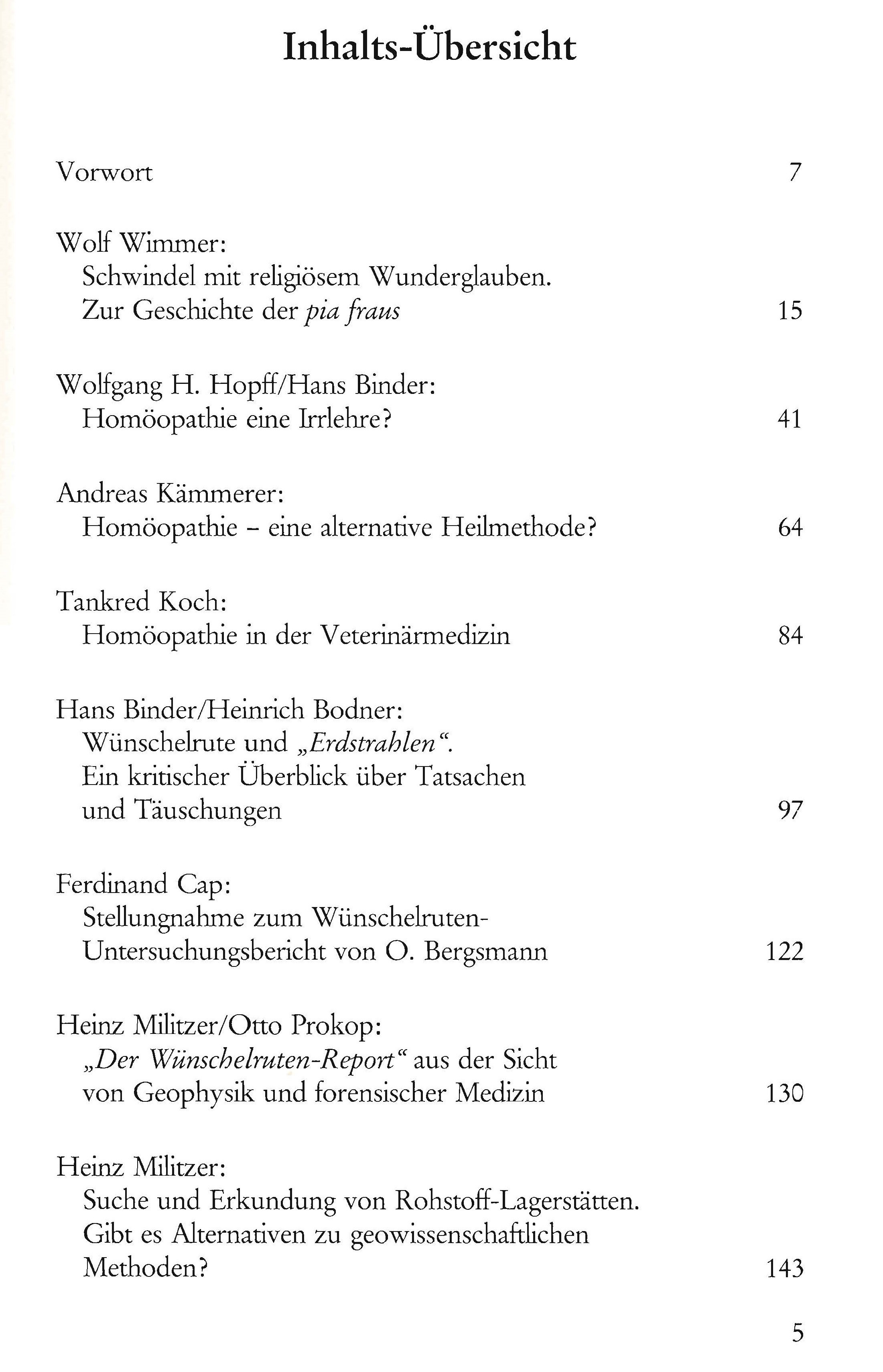 Binder, Hans (Hrsg.): Macht und Ohnmacht des Aberglaubens - Magie - Wissenschaft - Pseudowissenschaft Binder, Hans (Hrsg.): Macht und Ohnmacht des Aberglaubens - Magie - Wissenschaft - Pseudowissenschaft