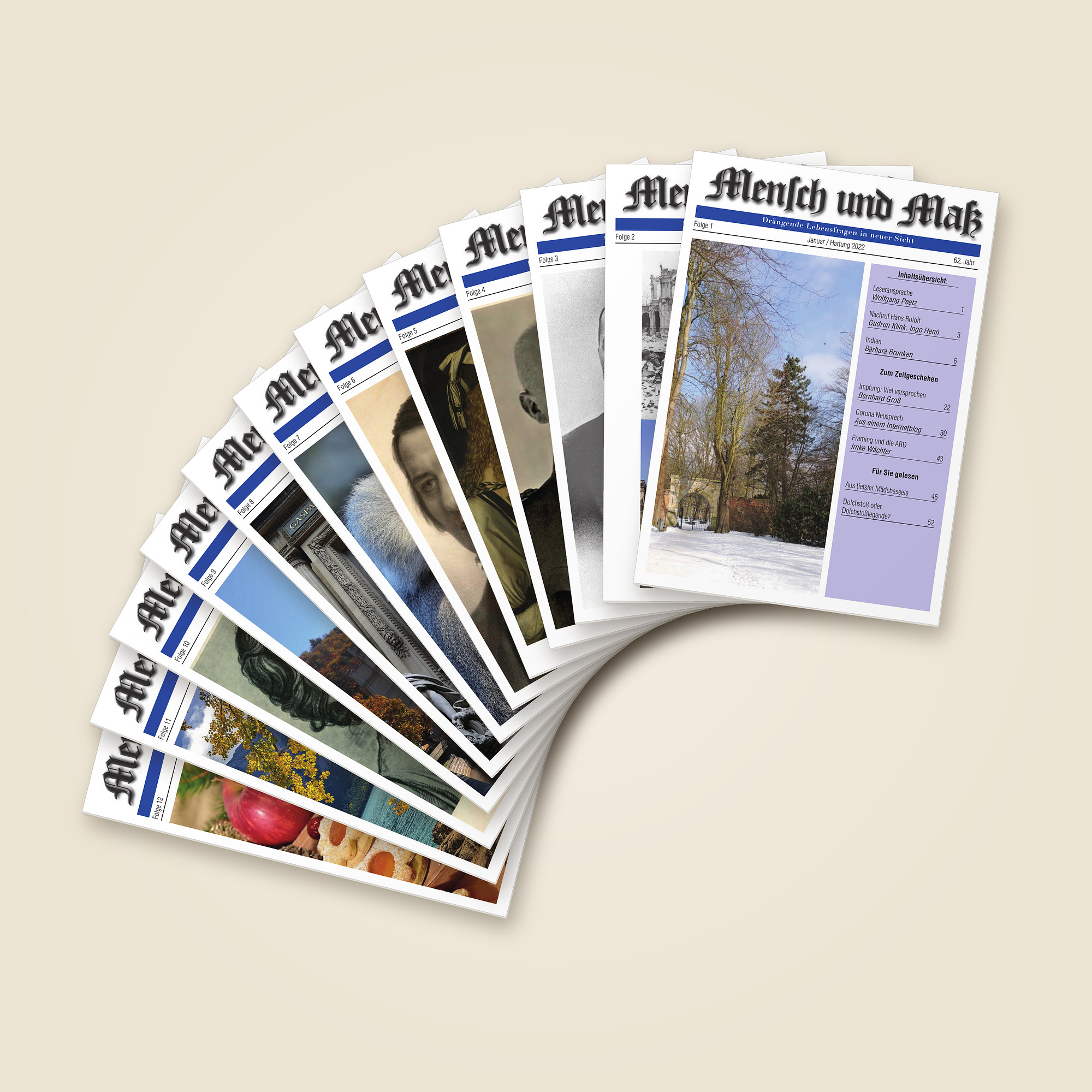 Jahrgang 2022 Mensch und Maß (12 Hefte als PDF) Jahrgang 2022 Mensch und Maß (12 Hefte als PDF)