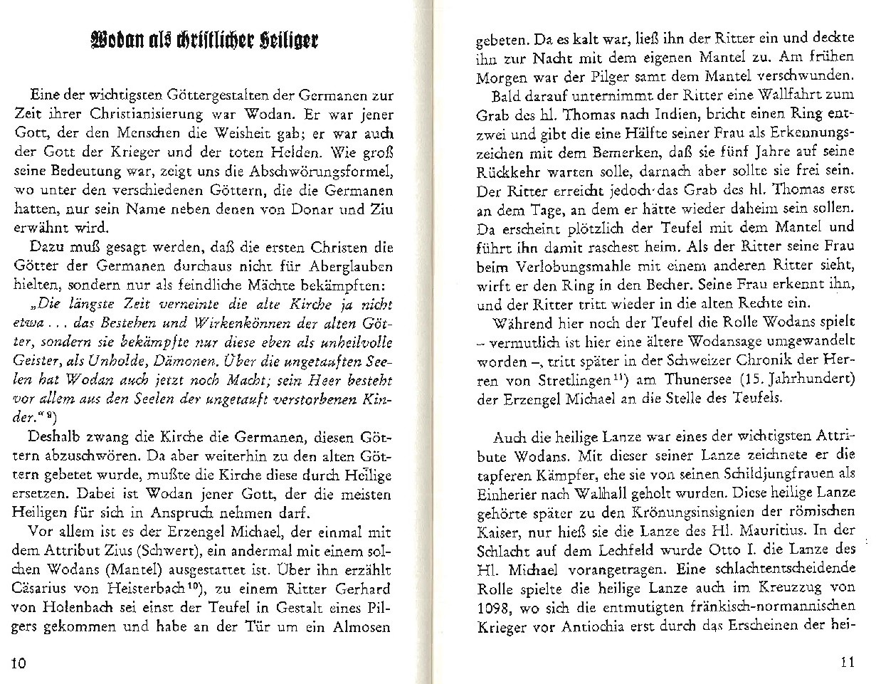 Braun, Otto: Germanische Götter, christliche Heilige